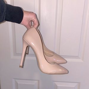 Steve Madden Nude Vala Stilettos